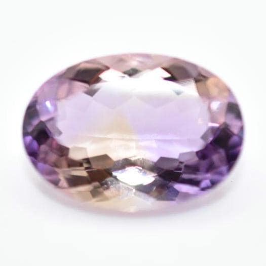 4.87ct VS Ametrine Gemstone - Unheated Ametrine Gem from Bolivia - Natural Oval Faceted Ametrine - Cut Ametrine Gemstone - Amethyst Citrine