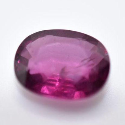 1.45ct Oval Rhodolite Garnet, Mozambique - Unheated Garnet - Oval Faceted - Cut Garnet Gemstone - Loose Gem - Natural Pink Purple Rhodolite