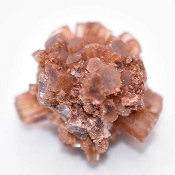 16g Aragonite Star Cluster - Orange Aragonite Crystal - Raw Mineral Specimen - Rough Aragonite from Tazouta, Fés-Méknes Region, Morocco