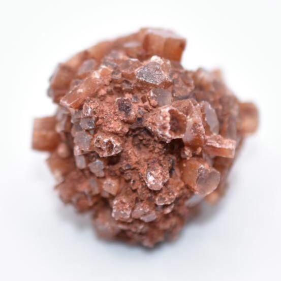 15g Aragonite Star Cluster - Orange Aragonite Crystal - Raw Mineral Specimen - Rough Aragonite from Tazouta, Fés-Méknes Region, Morocco