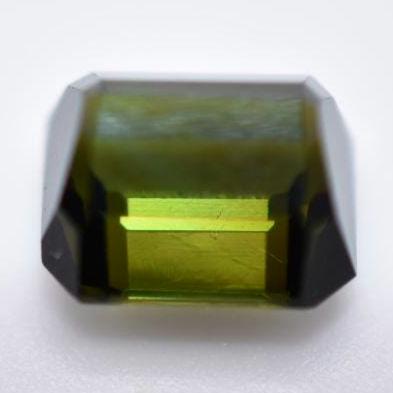 1.30ct Green Tourmaline from Mozambique - Octagon Cut Green Tourmaline - Unheated Tourmaline Gemstone - Loose Gems