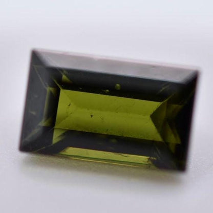 1.05ct Green Tourmaline from Mozambique - Baguette Cut Green Tourmaline - Unheated Tourmaline Gemstone - Loose Gems