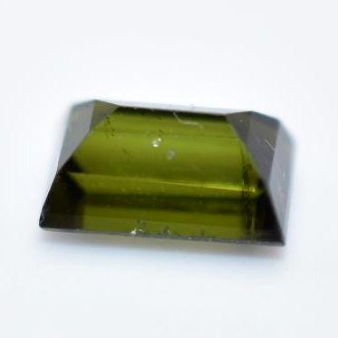 1.05ct Green Tourmaline from Mozambique - Baguette Cut Green Tourmaline - Unheated Tourmaline Gemstone - Loose Gems