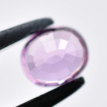 0.91ct VS Unheated Pink Sapphire - Oval Faceted Sapphire from Burma - Oval Cut Natural Pink Sapphire - Untreated Loose Gemstone