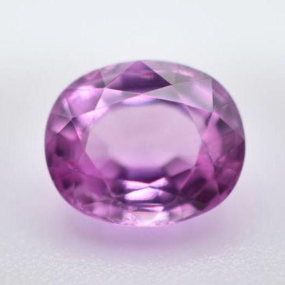 0.91ct VS Unheated Pink Sapphire - Oval Faceted Sapphire from Burma - Oval Cut Natural Pink Sapphire - Untreated Loose Gemstone