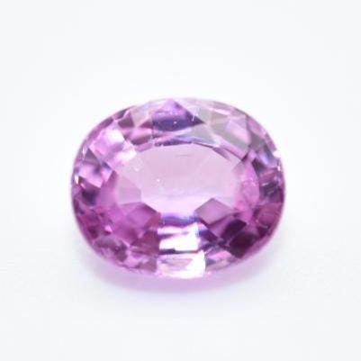 0.91ct VS Unheated Pink Sapphire - Oval Faceted Sapphire from Burma - Oval Cut Natural Pink Sapphire - Untreated Loose Gemstone