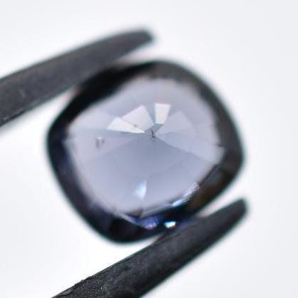 1.11ct VVS Blue Spinel Gemstone - Unheated Cushion Cut Spinel - Natural Spinel - Faceted Gemstones - Burmese Spinel - Loose Spinel Gems