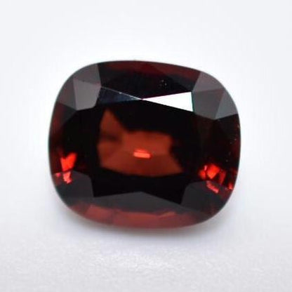 1.00ct VVS Red Spinel Gemstone - Unheated Cushion Cut Spinel - Natural Spinel - Faceted Gemstones - Burmese Spinel - Loose Spinel Gems