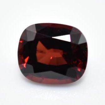 1.00ct VVS Red Spinel Gemstone - Unheated Cushion Cut Spinel - Natural Spinel - Faceted Gemstones - Burmese Spinel - Loose Spinel Gems