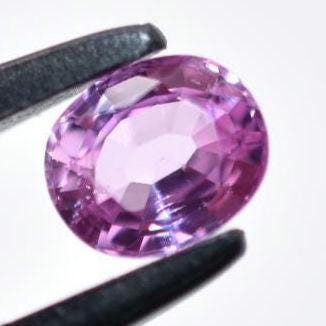 0.91ct VS Unheated Pink Sapphire - Oval Faceted Sapphire from Burma - Oval Cut Natural Pink Sapphire - Untreated Loose Gemstone