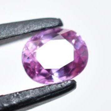 0.91ct VS Unheated Pink Sapphire - Oval Faceted Sapphire from Burma - Oval Cut Natural Pink Sapphire - Untreated Loose Gemstone