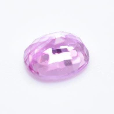 0.91ct VS Unheated Pink Sapphire - Oval Faceted Sapphire from Burma - Oval Cut Natural Pink Sapphire - Untreated Loose Gemstone