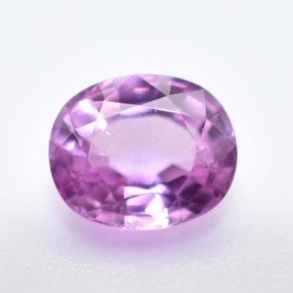 0.91ct VS Unheated Pink Sapphire - Oval Faceted Sapphire from Burma - Oval Cut Natural Pink Sapphire - Untreated Loose Gemstone