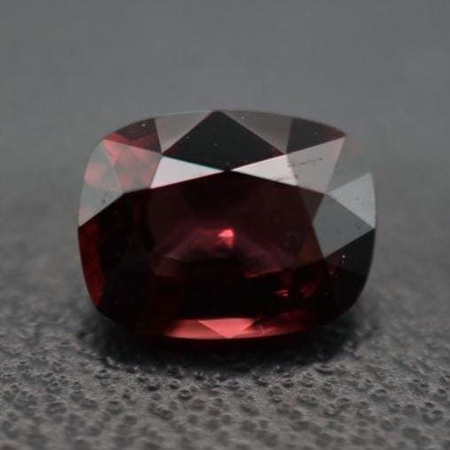 0.85ct VVS Red Spinel Gemstone - Unheated Cushion Cut Spinel - Natural Spinel - Faceted Gemstones - Burmese Spinel - Loose Spinel Gems