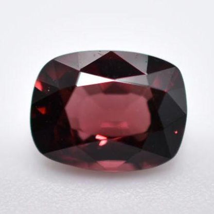 0.85ct VVS Red Spinel Gemstone - Unheated Cushion Cut Spinel - Natural Spinel - Faceted Gemstones - Burmese Spinel - Loose Spinel Gems