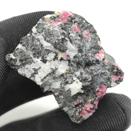 37g Eudialyte Mineral Specimen - Eudialyte Crystal - Pink Eudialyte from Kipawa Region, Quebec - Rough Eudialyte Mineral - Canadian Mineral