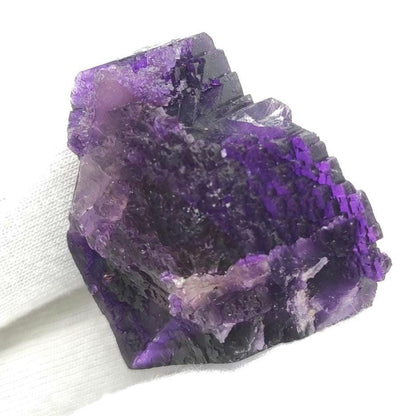 11g Illinois Fluorite Specimen - Purple Fluorite from Cave-in-Rock, Hardin County, Illinois - Natural Purple Fluorite Mineral Specimen