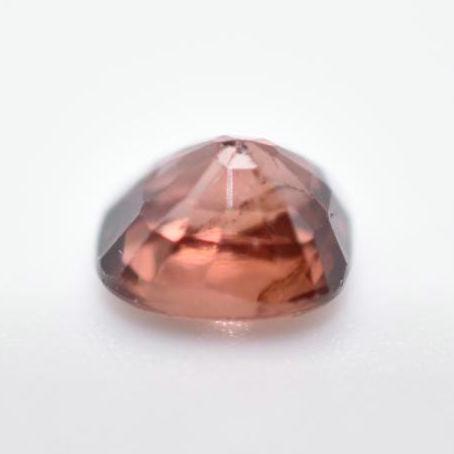 0.99ct Unheated Orange Pink Zircon - Cambodia Cushion Cut Zircon - Faceted Natutal Zircon Gemstone - Loose Zircon with Certificate