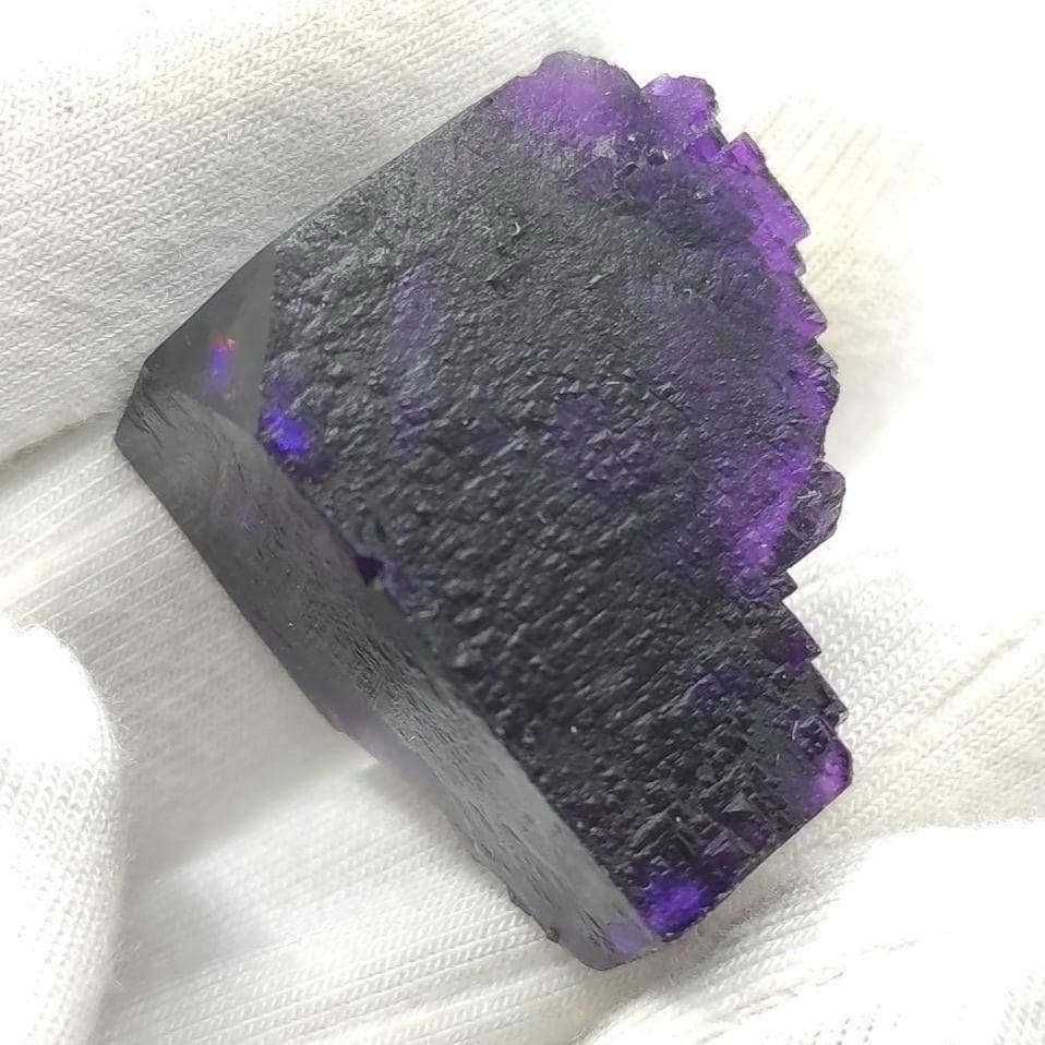 11g Illinois Fluorite Specimen - Purple Fluorite from Cave-in-Rock, Hardin County, Illinois - Natural Purple Fluorite Mineral Specimen