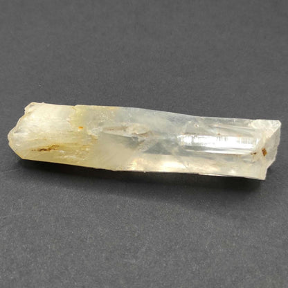 47g Rare Mango Quartz Point - Halloysite Included Quartz Crystal - Corona Mine, Cabiche, Boyaca, Colombia - Rare Specimen - Yellow Quartz