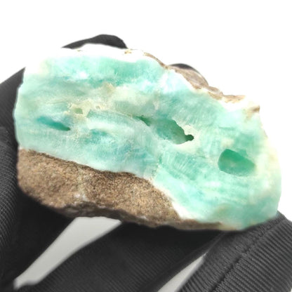 59g Blue Aragonite Mineral Specimen - Blue Aragonite Crystal - Natural Crystal Specimens - Raw Aragonite Crystal from Afghanistan