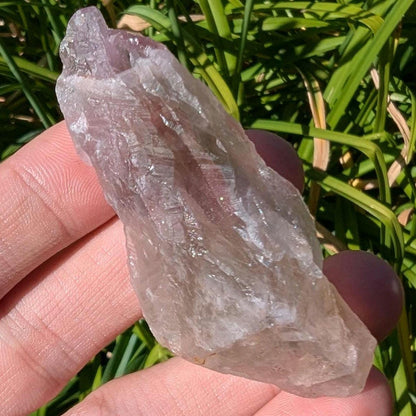 30g Genuine Auralite 23 with Natural Green Amethyst - Rare Unheated Green Amethyst - Thunder Bay Amethyst - Ethical Crystals from Canada