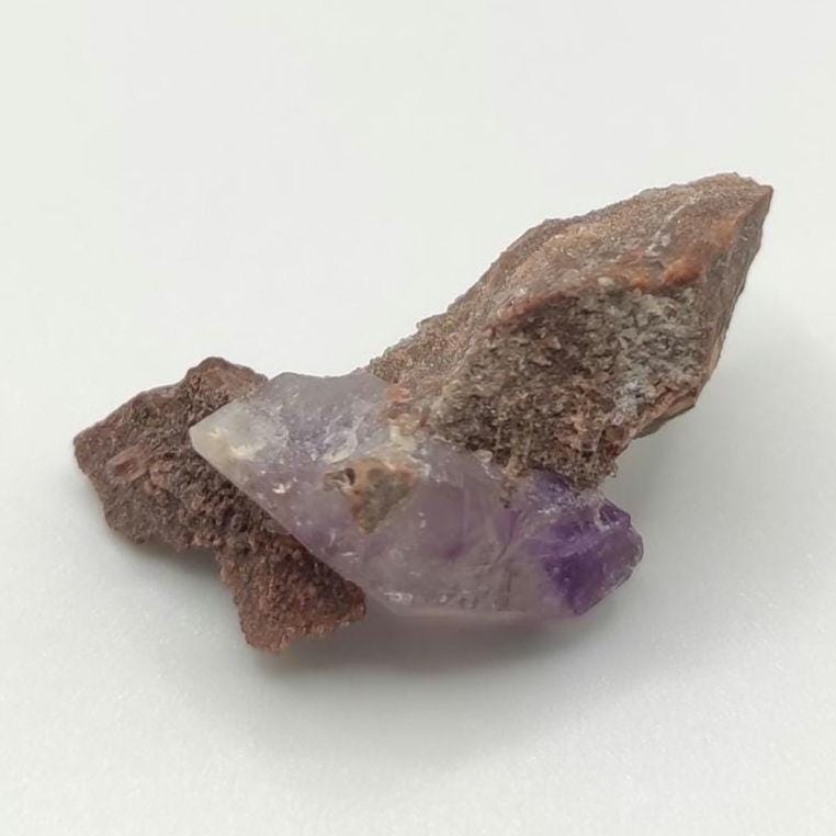 4g Amethyst from Kazakhstan - Purple Amethyst Crystal - Lake Balkhash, Saryshagan Deposit, Kazakhstan - Natural Mineral Specimen