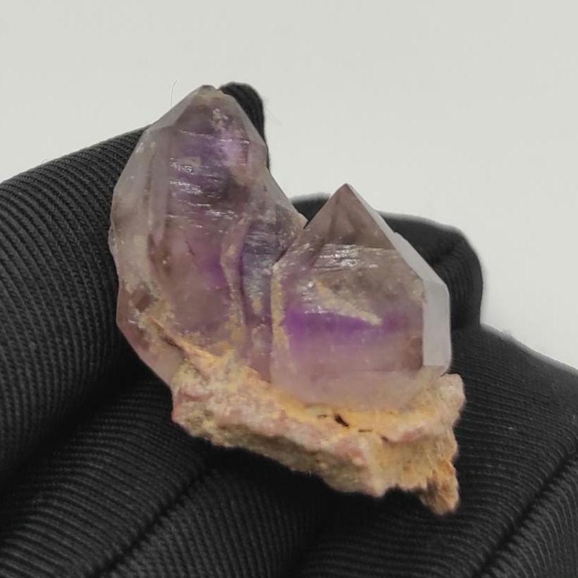 7g Amethyst from Kazakhstan - Purple Amethyst Crystal - Lake Balkhash, Saryshagan Deposit, Kazakhstan - Natural Mineral Specimen