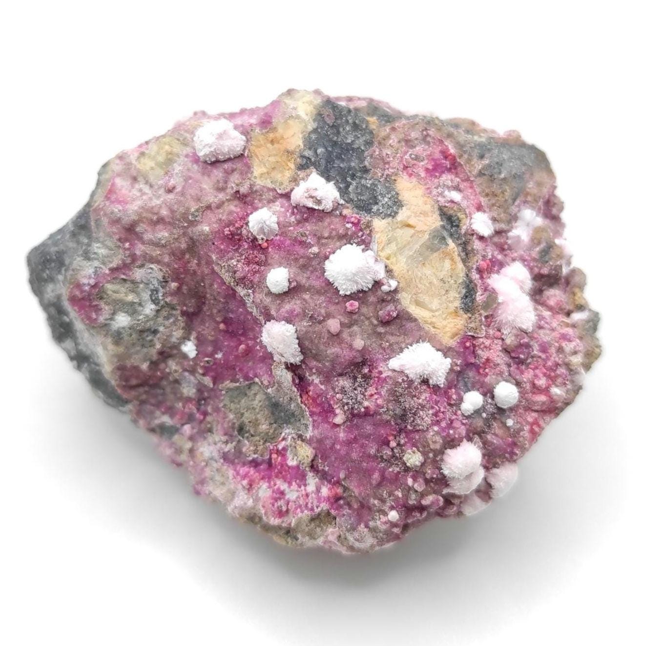 64g Rare Picropharmacolite Mineral - Rare Mineral Specimens - Bou Azzer, Morocco - Natural Arsenate Minerals - Mineral Collector's Piece