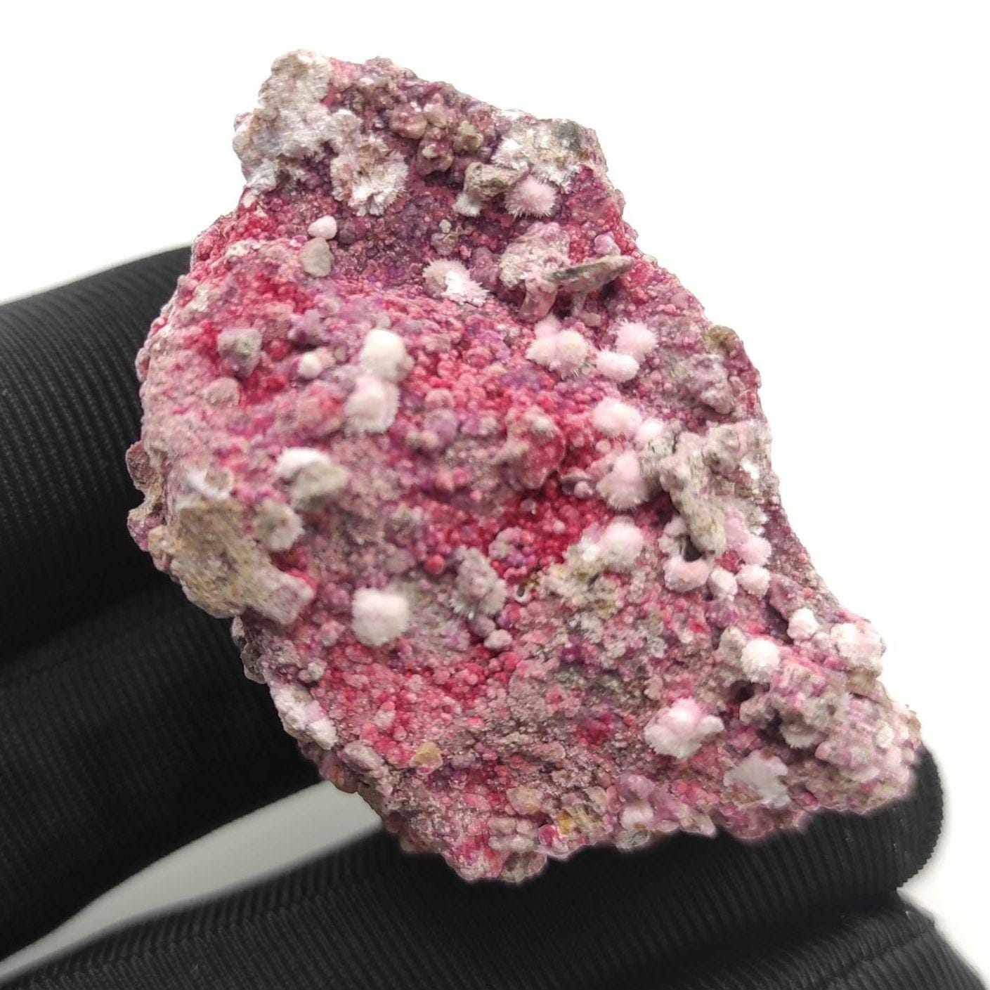 88g Rare Picropharmacolite Mineral - Rare Mineral Specimens - Bou Azzer, Morocco - Natural Arsenate Minerals - Mineral Collector's Piece