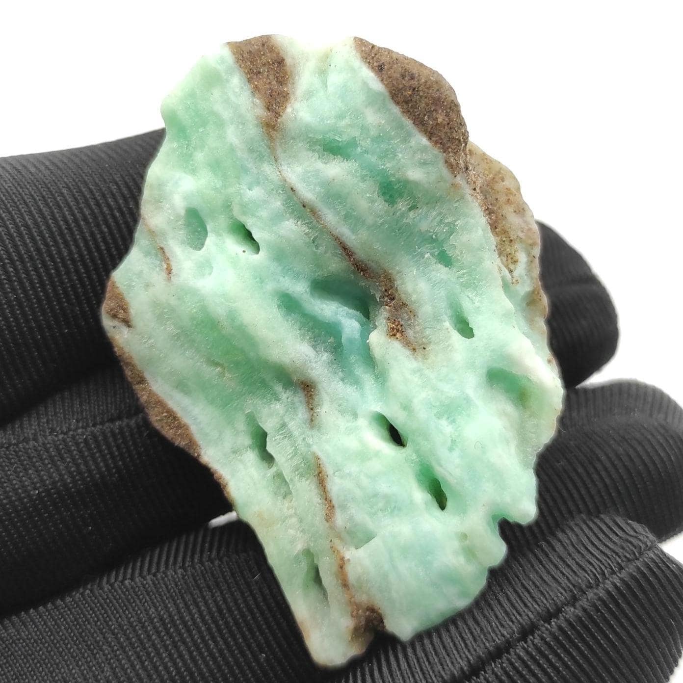 33g Blue Aragonite Mineral Specimen - Blue Aragonite Crystal - Natural Crystal Specimens - Raw Aragonite Crystal from Afghanistan