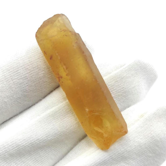 8g (Genuine) Natural Citrine Crystal from Mansa, Zambia - Rough Citrine Point - Unheated Citrine - Untreated Citrine - Natural Crystals