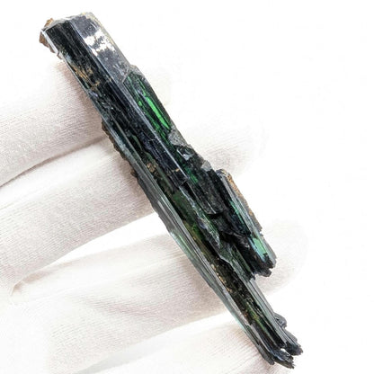 14g Vivianite Mineral Specimen from Brazil - High Quality Vivianite Specimen - Green Vivianite - Natural Vivianite Cluster - Raw Crystals