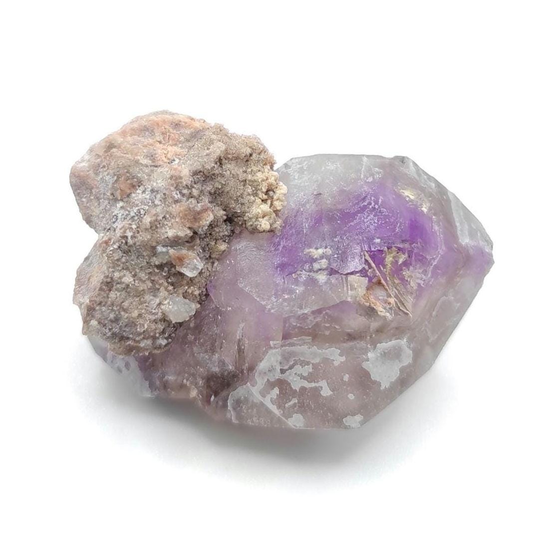 12g Double Terminated Amethyst from Kazakhstan - DT Purple Amethyst Crystal - Lake Balkhash, Kazakhstan - Natural Mineral Specimen