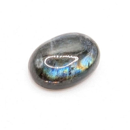 6.65ct Canadian Labradorite - Old Collection Labradorite from Nain, Canada - Oval Shaped Cabochon - Flashy Blue Labradorite - Rare Locality