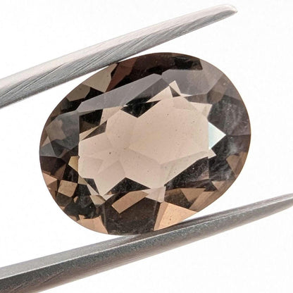 6.18ct Colombianite (Natural Obsidian) Faceted Gemstone - Oval Fancy Cut Colombianite - Unique Gems - Colombianite Obsidian from Colombia