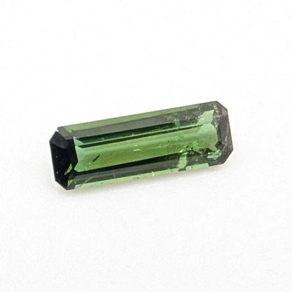 1.34ct Green Tourmaline Faceted Gemstone - Octagon Step Cut Tourmaline - Chrome Tourmaline - Loose Faceted Tourmaline from Afghanistan