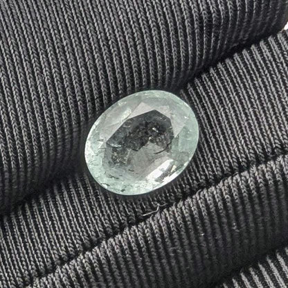 2.93ct Light Blue Aquamarine Faceted Gemstone - Oval Cut Aquamarine - Pale Blue Aquamarine - Loose Faceted Aquamarine from Nigeria