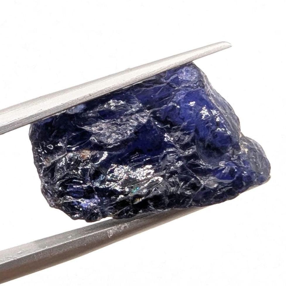 20ct Iolite Rough Gemstone - Pleochroic Iolite Piece - Purple and Yellow Iolite - Natural Iolite Specimen - Colour Changing Gemstones