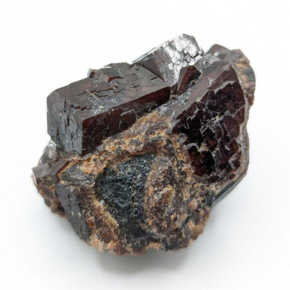 105g Mali Garnet Mineral Specimen - Garnet Crystal Cluster - Grandite (Grossular and Andradite Garnet) Specimen - Raw Garnet from Mali