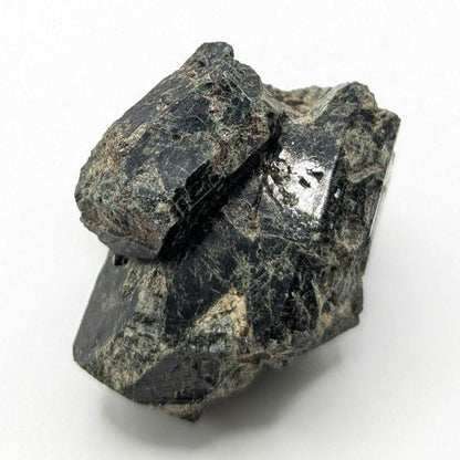 76g Augite from Maniwaki, Quebec - Natural Mineral Specimens from Canada - Black Augite Specimen - Augite Crystal Cluster - Canadian Mineral