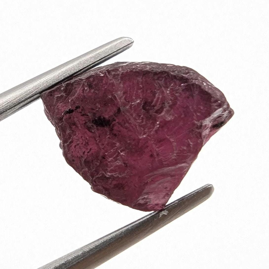 22ct (3pcs) Natural Garnet - Pyrope and Rhodolite Gemstones - Loose Rough Gems - Natural Unheated and Untreated Garnet from Tanzania