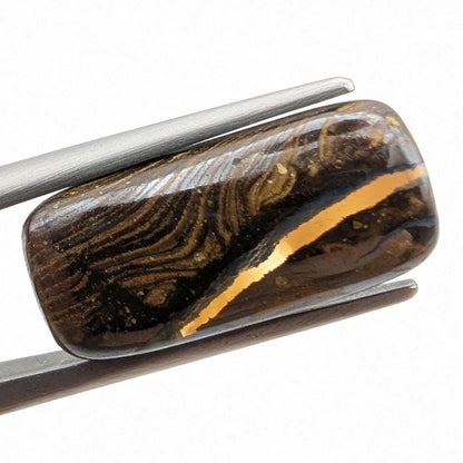 5.27ct Boulder Opal Gem - Boulder Opal Cabochon from Koroit, Australia - Natural Boulder Opal - Australian Opal - Natural Opal Gemstone