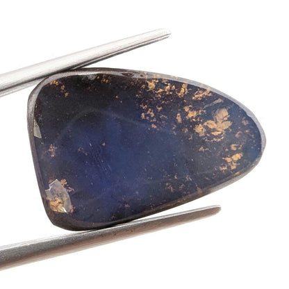 8.99ct Boulder Opal Gem - Boulder Opal Cabochon from Koroit, Australia - Natural Boulder Opal - Australian Opal - Natural Opal Gemstone