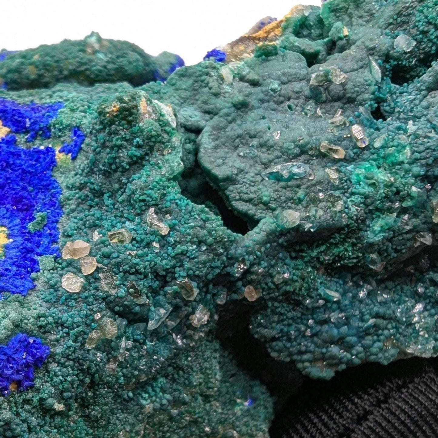 332g Azurite and Malachite with Smithsonite and Cerussite - Combination Specimen - Fine Mineral Specimen - Mfouati, Republic of Congo