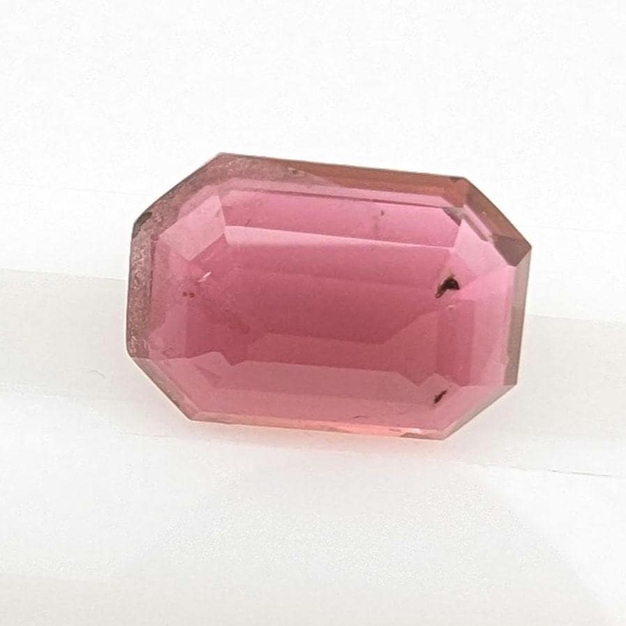 5.30ct Rubellite Tourmaline - Octagon Faceted Rubellite Tourmaline - Step Cut Pink Tourmaline - Loose Tourmaline Gemstone - Afghanistan
