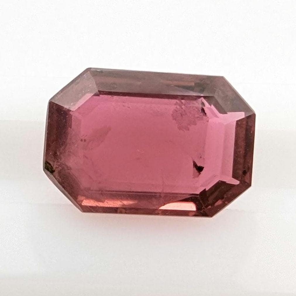 5.30ct Rubellite Tourmaline - Octagon Faceted Rubellite Tourmaline - Step Cut Pink Tourmaline - Loose Tourmaline Gemstone - Afghanistan