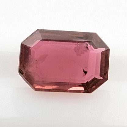 5.30ct Rubellite Tourmaline - Octagon Faceted Rubellite Tourmaline - Step Cut Pink Tourmaline - Loose Tourmaline Gemstone - Afghanistan