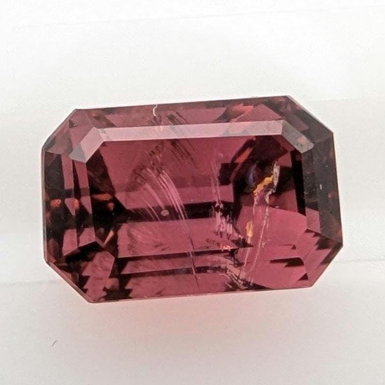 3.24ct Rubellite Tourmaline - Octagon Faceted Rubellite Tourmaline - Step Cut Pink Tourmaline - Loose Tourmaline Gemstone - Afghanistan
