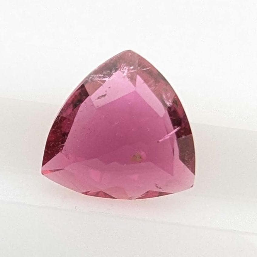 1.65ct Rubellite Tourmaline - Round Faceted Rubellite Tourmaline - Fancy Cut Pink Tourmaline - Loose Tourmaline Gemstone - Afghanistan